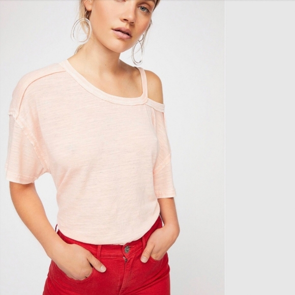 Free People Tops - Free People We The Free Alex Top in Rose